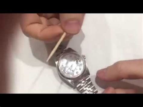 rolex toothpick band length